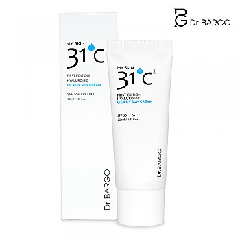 닥터바르고 마이스킨 31℃ 히알루론산 시카 UV 선크림 SPF 50+/PA++++ 30ml