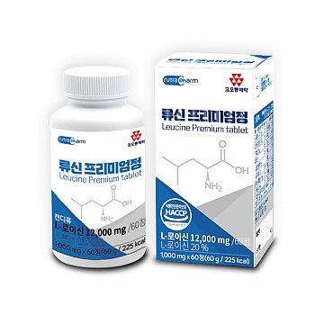 코오롱제약 뉴트라팜 류신 프리미엄정 1000mg*60정