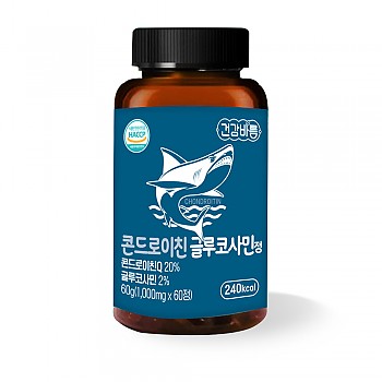 건강바름 콘드로이친 글루코사민 정 1,000mg x 60정