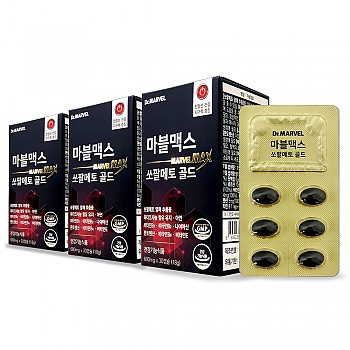 마블맥스 쏘팔메토 골드 600mg*30정 3세트