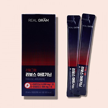 리얼그램 리보스 아르기닌 20ml x 10포