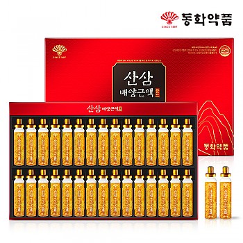 동화약품 산삼배양근액 골드 20ml x 30병 / 쇼핑백