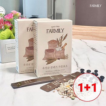 [1+1]팜밀리 유산균 클렌즈 곡물효소 2g x 14포 2박스(1개월분)